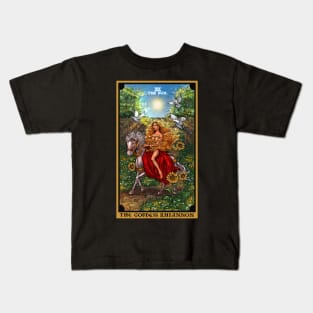 The Goddess Rhiannon The Sun Tarot Card Kids T-Shirt